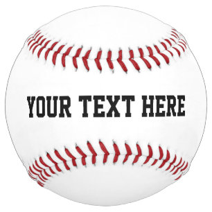 PERSONALIZED SOFTBALL CUSTOM BASEBALL