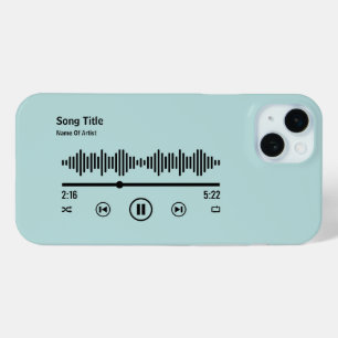 Personalized Song Album Music Lover iPhone 15 Mini Case
