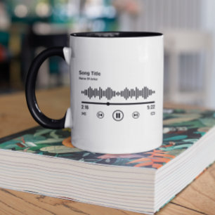 Personalized Song Album Music Lover  Mug