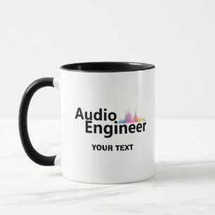 Personalized Sound Engineer Audio Engineering Mug