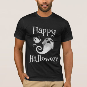 Personalized Spooky Ghost Halloween Mens' T-Shirt
