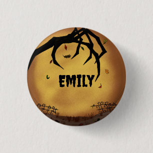 Personalized Spooky Hand Emo 3 Cm Round Badge