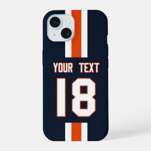 Personalized Sports Jersey iPhone 15 Case