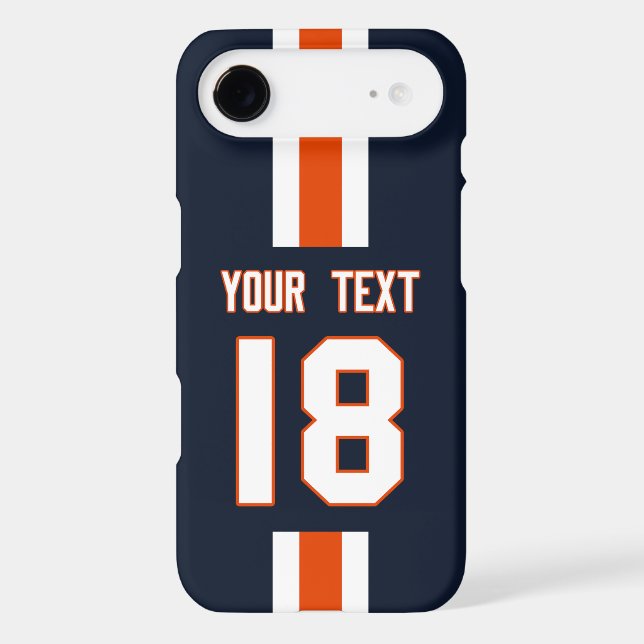 Personalized Sports Jersey iPhone 17 Air Case (Back)