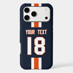 Personalized Sports Jersey iPhone 17 Pro Max Case