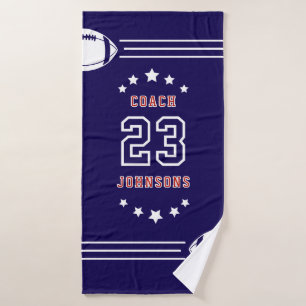 Personalized Sports Towel Players and Coach