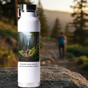 Personalized Steel Water Bottle for Men 