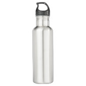 Personalized Straight Outta The Gym 710 Ml Water Bottle (Back)