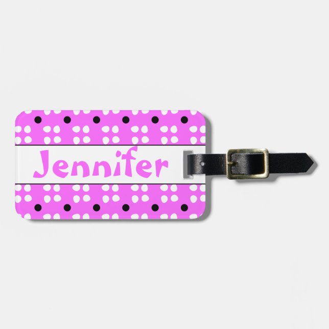 Personalized Styles cartridge Luggage Tag (Front Horizontal)