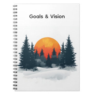 Personalized Success Mindset Notebook 2026 Goals