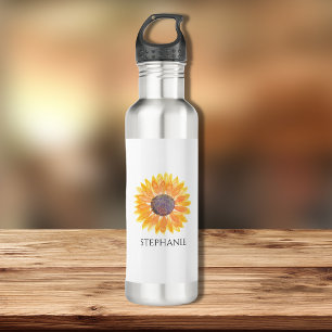 Personalized Sunflower 710 Ml Water Bottle