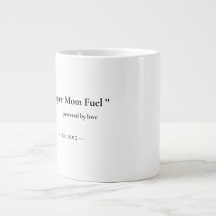 Personalized Super Mom Fuel Mug Custom gift