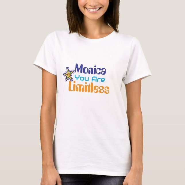 Personalized t-shirt design - You are limitless  (Front)