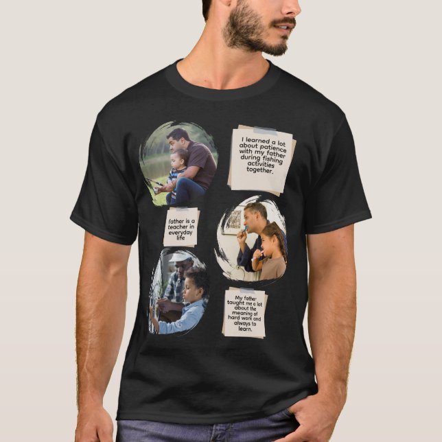 Personalized T-shirt Father's Day (Front)
