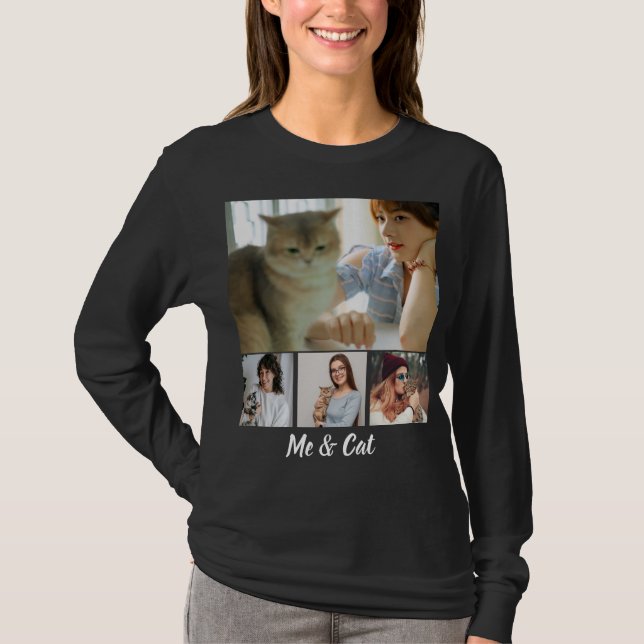 Personalized T-shirt Me & Cat Lover (Front)