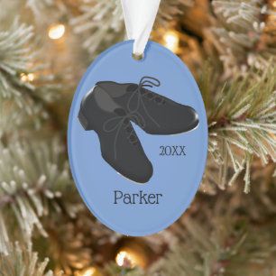 Personalized Tap Shoes Keepsake Ornament
