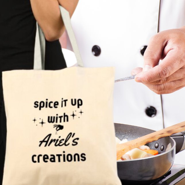 Personalized Taste Rules Chef Cook Foodie Gift Tote Bag ( Get ready to stir up some inspiration, and order your custom tote today!)