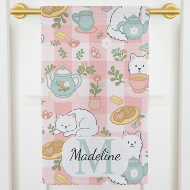 Personalized Tea & Baker Monogram Kitchen Towels (Creator Uploaded)