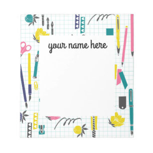 Personalized Teacher Notepad