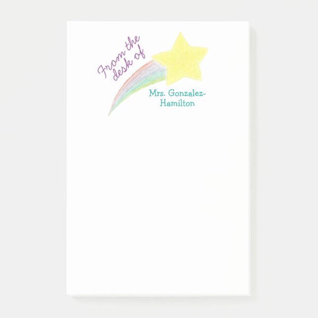 Personalized Teacher Notes (Front)