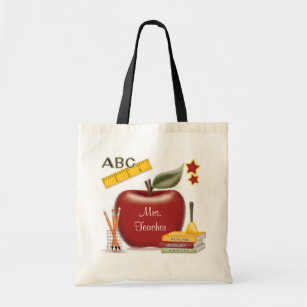 Personalized Teacher's Bag