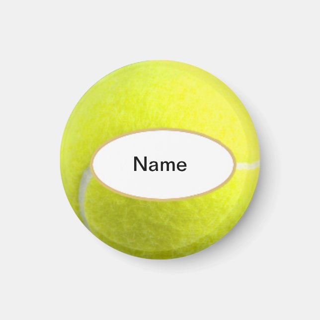 personalized tennis ball magnet (Front)