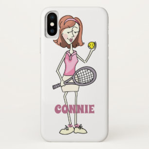Personalized Tennis Player iPhone X Case
