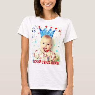 Personalized text and photo T-Shirt
