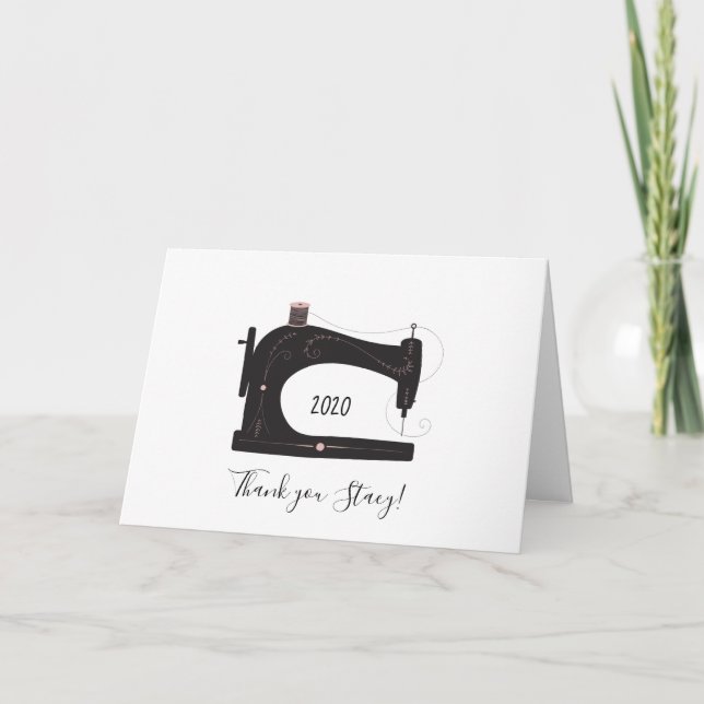 Personalized Thank you for Donating Masks Card (Front)