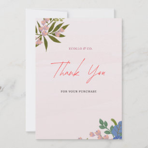 Personalized Thank You Note with Custom MESSAGE