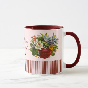 Personalized This Mummy Is Loved By Mug, Vintage  Mug