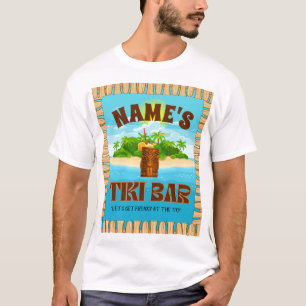 Personalized Tiki Bar T-Shirt