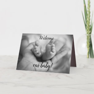 Personalized Tiny Baby Toes Invitation