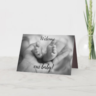Personalized Tiny Baby Toes Invitation