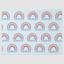 Personalized tissue paper with your own logo