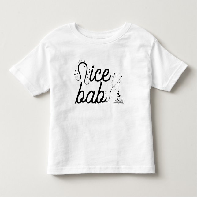 Personalized Toddler Fine Jersey T-Shirt – Soft  (Front)