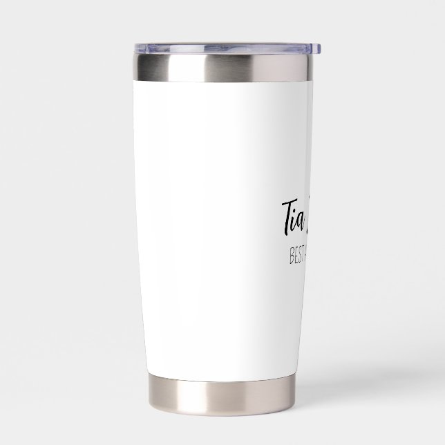 Personalized Travel Mug • Custom Coffee Mug • Insu Insulated Tumbler (Left)