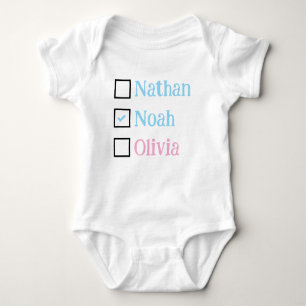 Personalized Triplets Gift, Custom Triplet Babies Baby Bodysuit