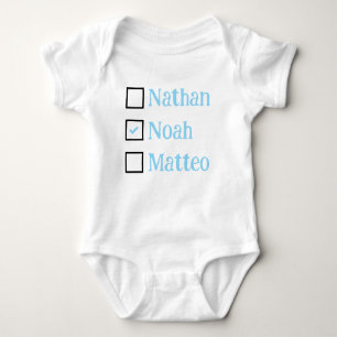 Personalized Triplets Gift, Custom Triplet Babies Baby Bodysuit