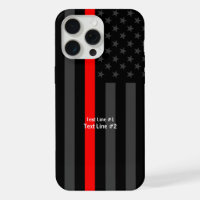 Personalized US Flag Thin Red Line Symbolic on