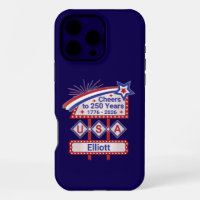 Personalized USA 250–Patriotic Retro Marquee