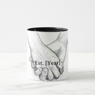 Personalized Valentine Couple Gift | Est. [Year]  Mug