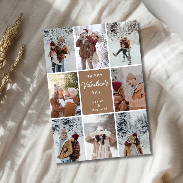Personalized Valentine’s Day Photo Collage Card (Creator Uploaded)