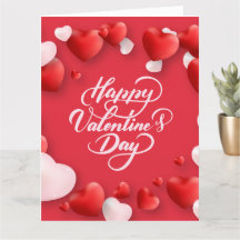 Personalized Valentines Day Card