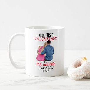 Personalized valentine's day couple love quote coffee mug