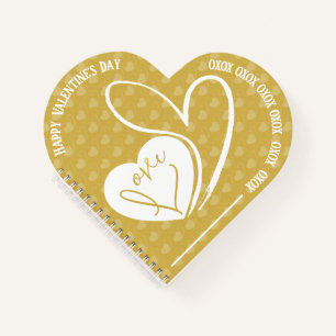 Personalized Valentine's Day Love Notebook