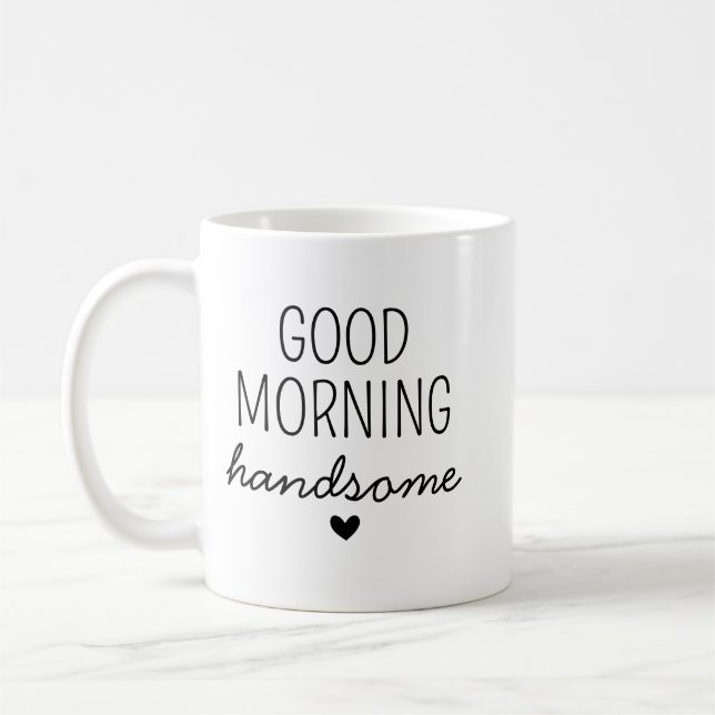 Personalized Valentine's Day Mug for Him, Enjoy Yo (Left)