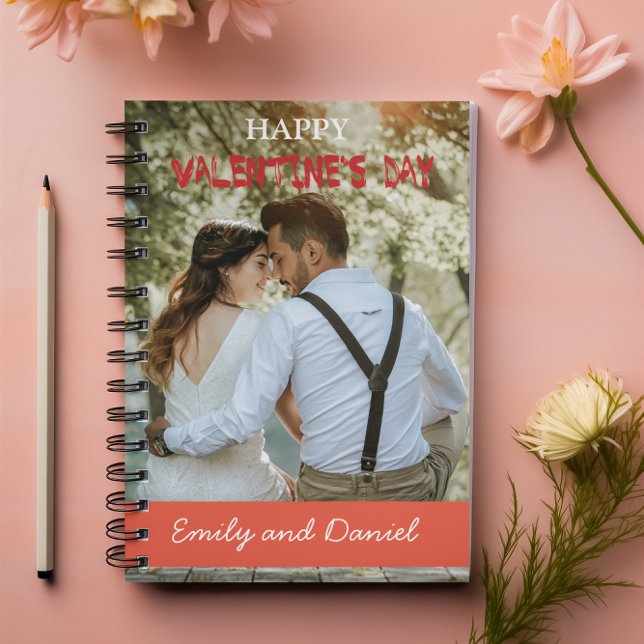 Personalized Valentine's Day Photo & Names Notebook (Personalized Valentine's Day Photo & Names Notebook)