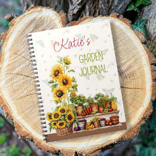 Personalized Vegetable Garden Journal