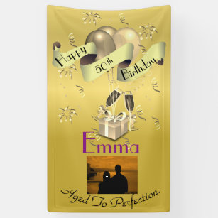 50th birthday party indoor outdoor banners zazzle com au